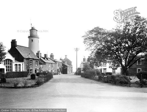 Photo of Southwold, East Green And Lighthouse 1933