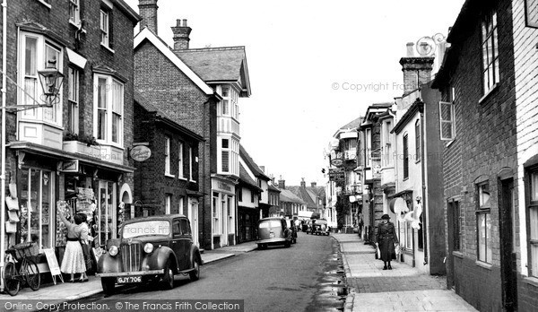 Photo of Southwold, East Street c.1955