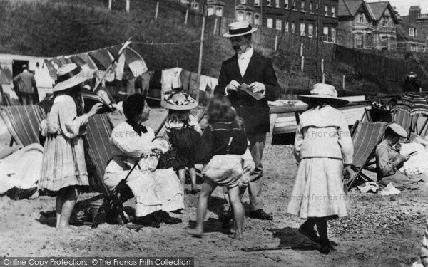 Photo of Southwold, Family On The Beach 1906