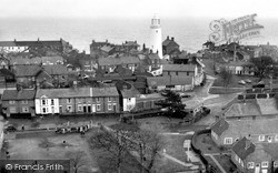 From St Edmund's Tower c.1960, Southwold