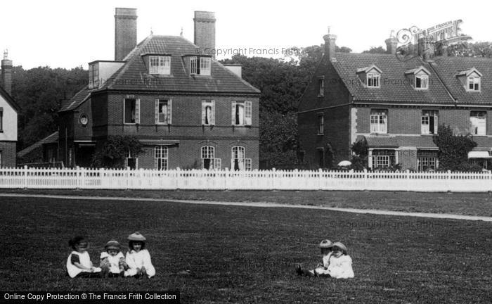 Photo of Southwold, Girls On The Common 1896