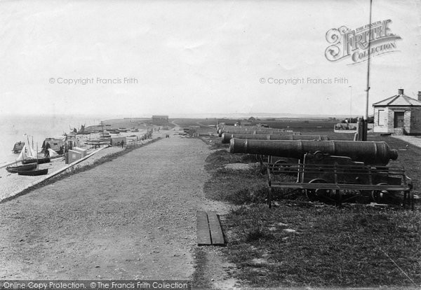 Photo of Southwold, Gun Hill 1892