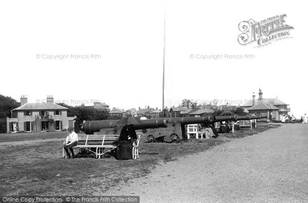 Photo of Southwold, Gun Hill 1896