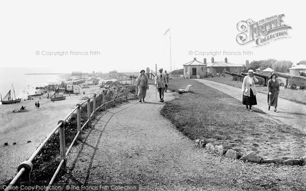 Photo of Southwold, Gun Hill 1919