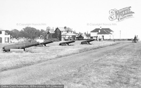 Photo of Southwold, Gun Hill c.1954