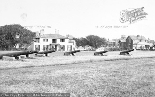 Photo of Southwold, Gun Hill c.1955