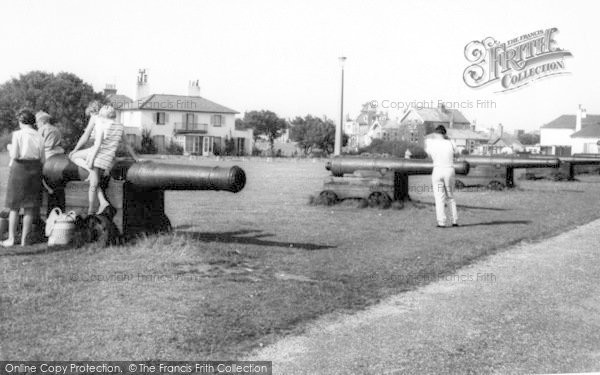 Photo of Southwold, Gun Hill c.1965