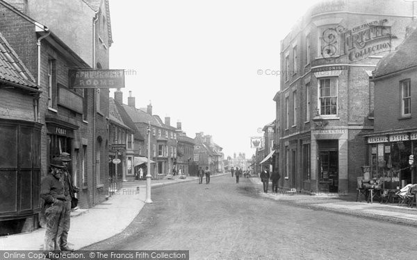Photo of Southwold, High Street 1891