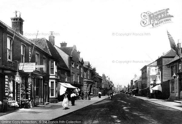 Photo of Southwold, High Street 1896