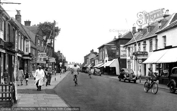 Photo of Southwold, High Street c.1955