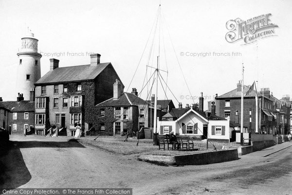 Photo of Southwold, Lighthouse And Coastguard Station 1906