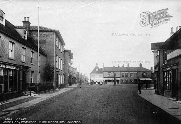 Photo of Southwold, Market Place 1891