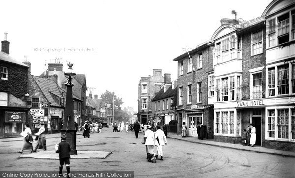 Photo of Southwold, Market Place 1919
