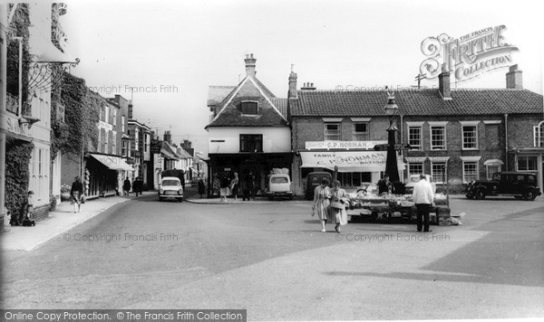 Photo of Southwold, Market Place c.1960