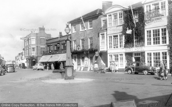Photo of Southwold, Market Place c.1960