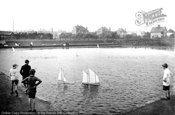 Photo of Southwold, Model Yacht Pond 1919