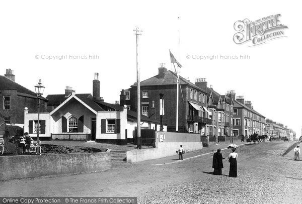 Photo of Southwold, North Cliff And Coastguards 1896