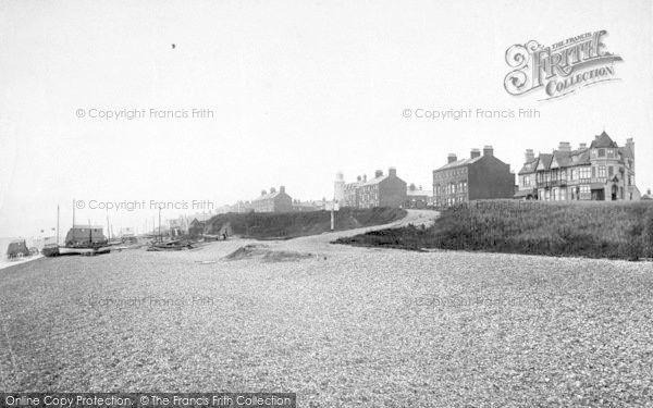 Photo of Southwold, North Cliff From The Beach 1892