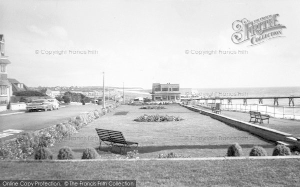 Photo of Southwold, North Parade And Pier Pavilion c.1955