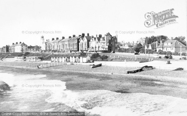 Photo of Southwold, North Parade From The Pier c.1955