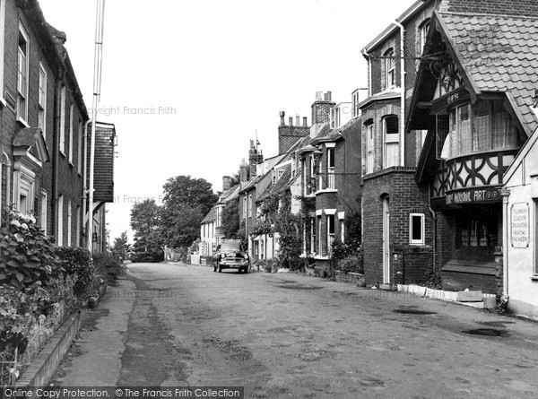Photo of Southwold, Park Lane c.1955