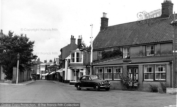 Photo of Southwold, Red Lion Hotel And High Street c.1955