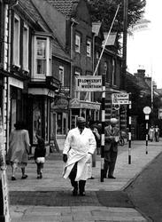 Shopkeeper In High Street c.1955, Southwold