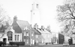 Sole Bay Inn And Lighthouse c.1960, Southwold