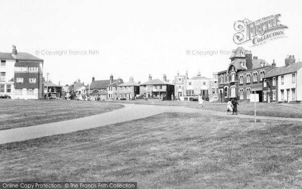 Photo of Southwold, South Green c.1955