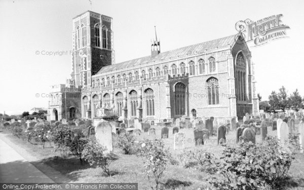 Photo of Southwold, St Edmund's Church c.1960