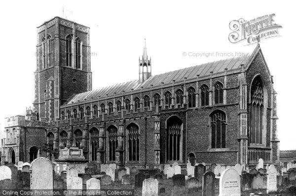 Photo of Southwold, St Edmund's Church From The South East 1896