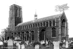 St Edmund's Church From The South East 1896, Southwold