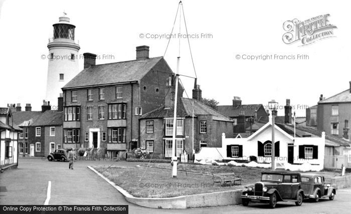 Photo of Southwold, St James Green And Lighthouse c.1950
