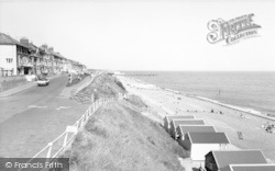 The Beach And Pier c.1960, Southwold