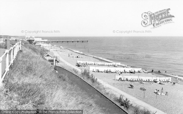 Photo of Southwold, The Beach And Pier c.1960