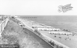 The Beach And Pier c.1960, Southwold