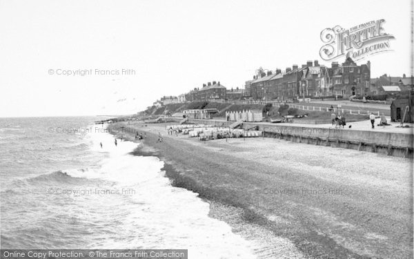Photo of Southwold, The Beach c.1950