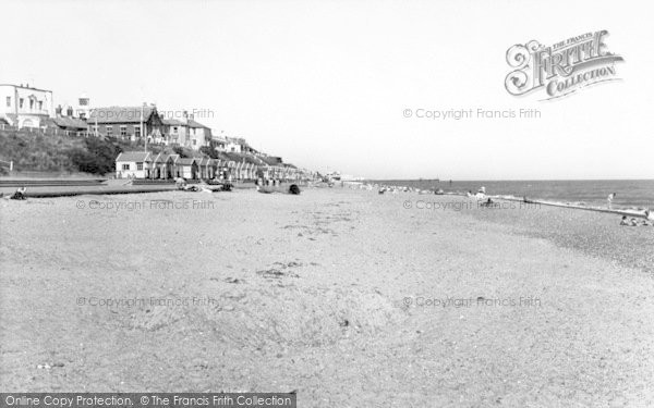 Photo of Southwold, The Beach c.1960