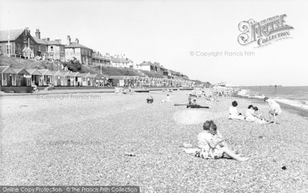 Photo of Southwold, The Beach c.1960