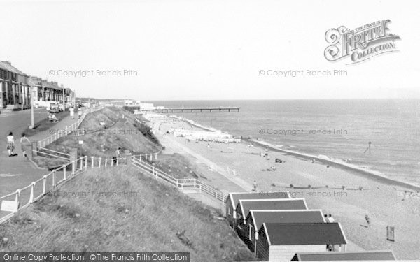 Photo of Southwold, The Beach c.1960