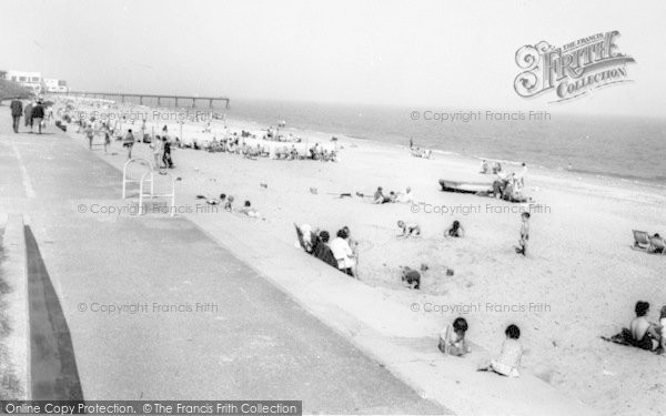 Photo of Southwold, The Beach c.1965