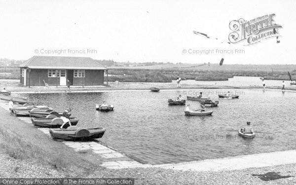 Photo of Southwold, The Boating Lake c.1955