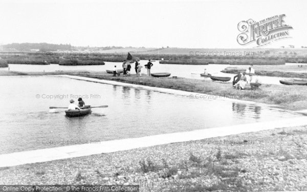 Photo of Southwold, The Boating Lake c.1955