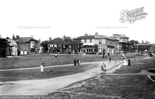 Photo of Southwold, The Green 1896