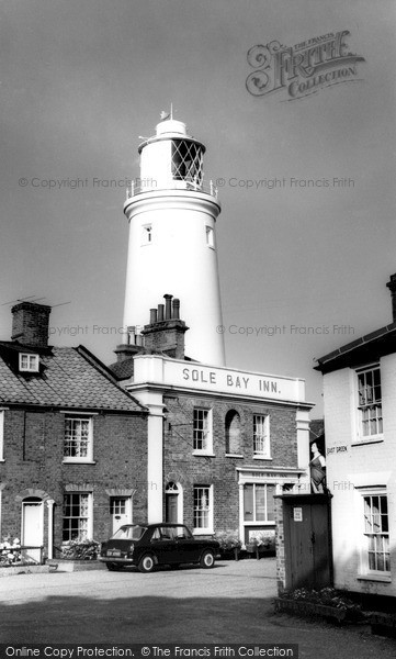 Photo of Southwold, The Lighthouse And Sole Bay Inn c.1965