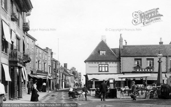 Photo of Southwold, The Market 1896
