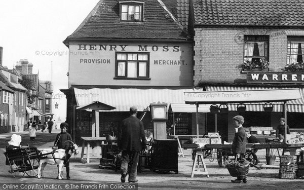 Photo of Southwold, The Market 1896