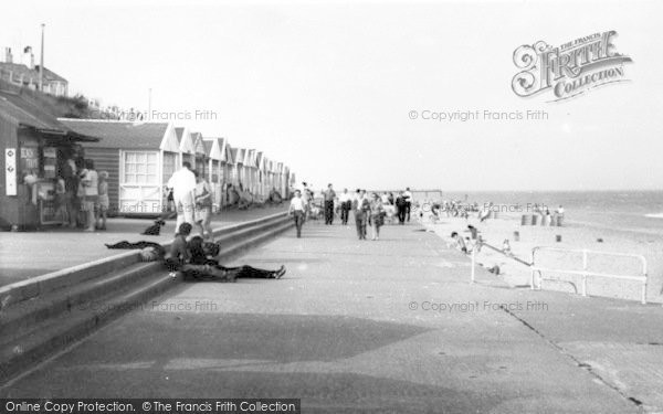 Photo of Southwold, The Promenade c.1965