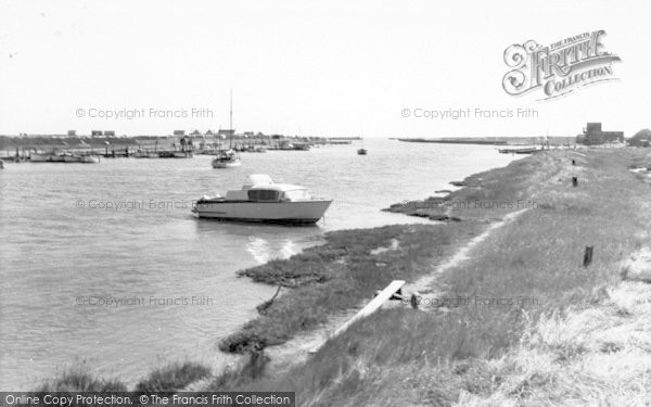 Photo of Southwold, The River c.1960