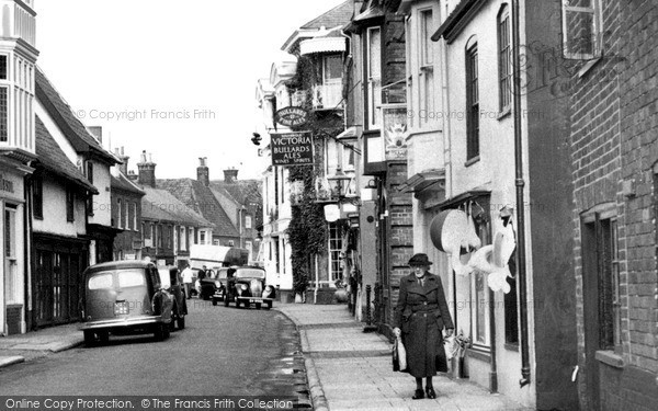 Photo of Southwold, The Victoria, East Street c.1955